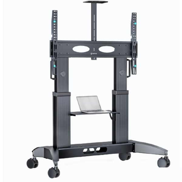 ONKRON TS2821 мобильная стойка для ТВ 70"-110", макс 145 кг, чёрная