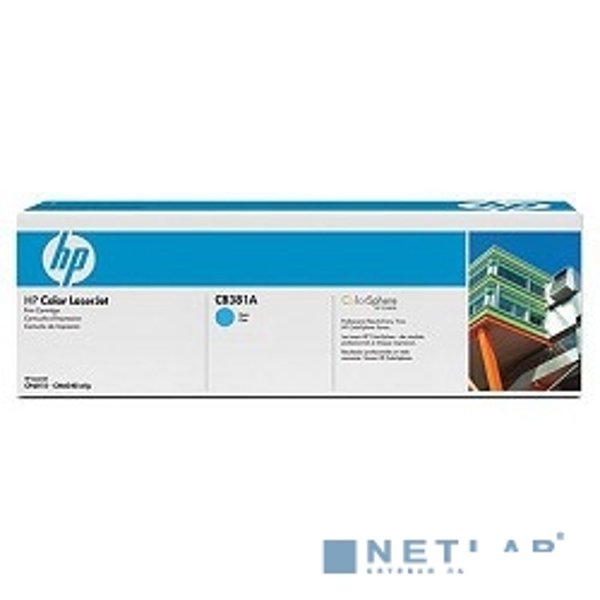 HP CB381A Картридж ,Cyan{Color LJ CP6015/CM6030mfp/CM6040mfp, Cyan, (21000стр.)}