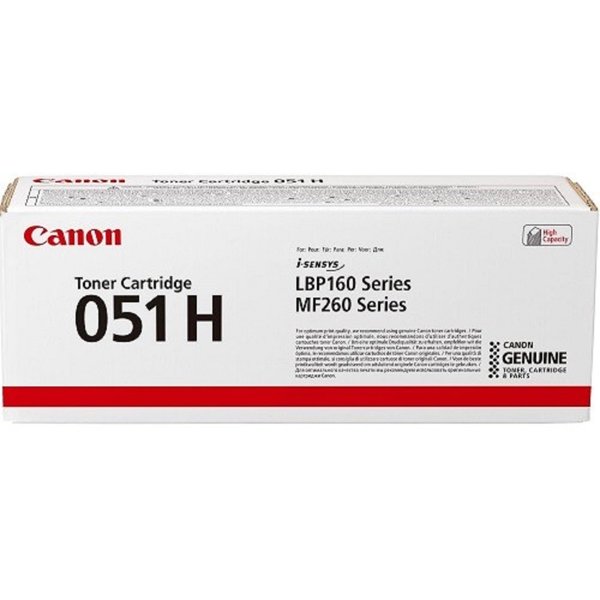Canon Cartridge 051H 2169C002 Тонер-картридж для Canon LBP162dw, 4100 стр. чёрный