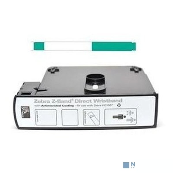 Картриджи для HC-100 GREEN этикетки-браслеты 25х279 мм (1200 шт)