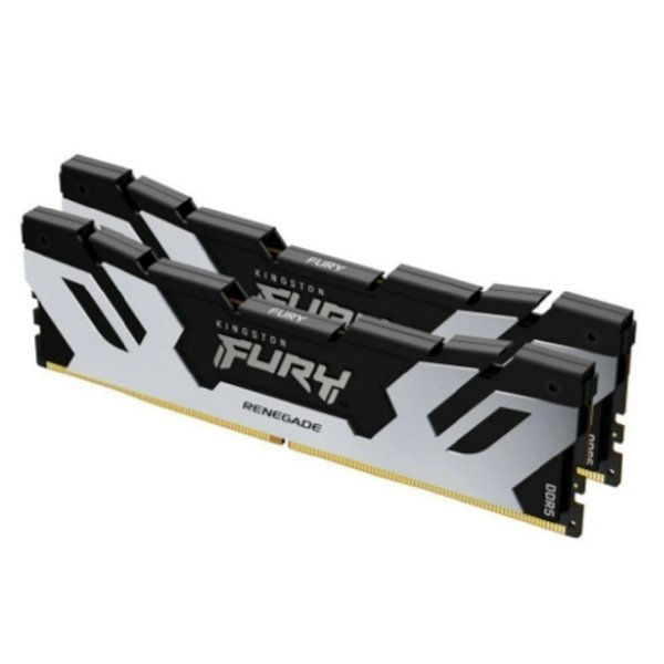Kingston DDR5 DIMM 2x32GB 6400MHz KF564C32RSK2-64 Fury Renegade Silver XMP RTL Gaming PC5-51200 CL32 288-pin 1.4В kit dual rank с радиатором Ret
