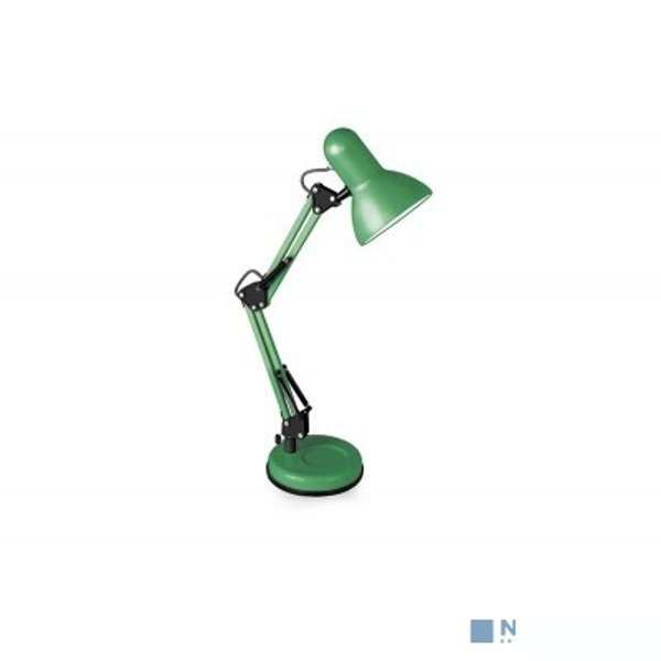 Camelion KD-313 C05 зелёный (Светильник настольный,230V 40...60W, E27)