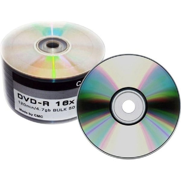 Диски СМС DVD-R 4,7 GB 16x Bulk/50 (141175)