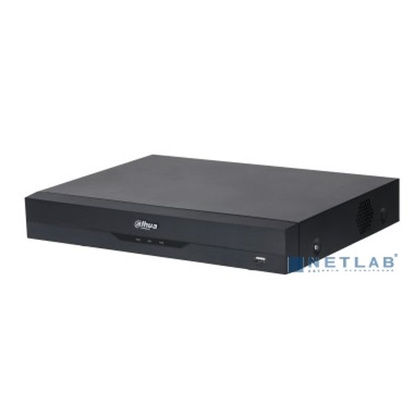 DAHUA DH-XVR5116H-4KL-I3 16-канальный HDCVI-видеорегистратор с FR, видеоаналитика, до 32 IP каналов до 8Мп, 1 SATA III до 10Тбайт