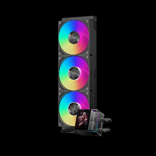 PCCooler DS360 ARGB Display BK