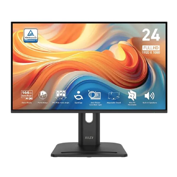 MSI PRO 23.8" MP245PG E14 черный {IPS 1920x1080 144Hz 300cd D-Sub HDMI DP M/M HAS Pivot In} [9S6-3PE39M-014]