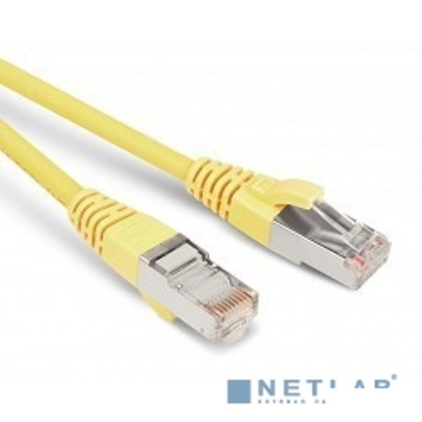Hyperline PC-LPM-STP-RJ45-RJ45-C6-1.5M-LSZH-YL Патч-корд F/UTP, экранированный, Cat.6, LSZH, 1.5 м, желтый