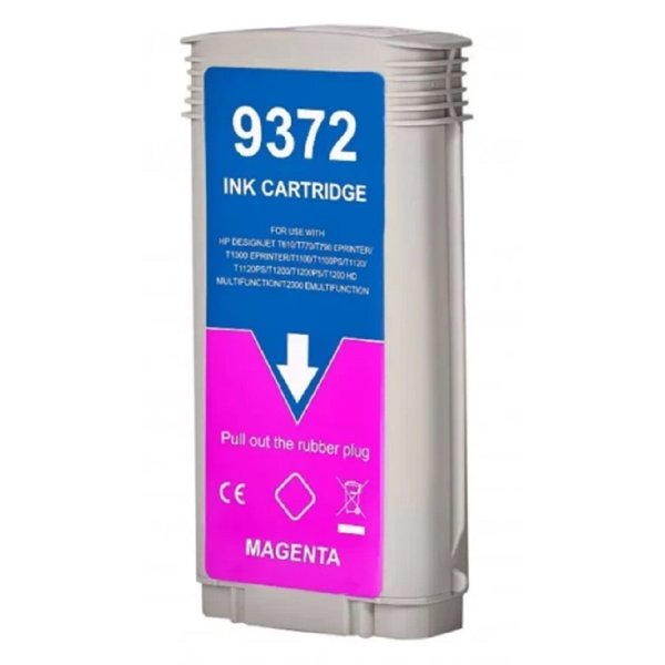 Струйный картридж NV Print 72 (NV-C9372A) Magenta для HP DesignJet T1100, T1120, T1200, T1300,  T610, T620, T770, T790, T2300, T795 (130 мл)