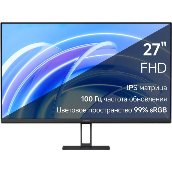 Xiaomi 27" A27i EU {IPS 1920x1080 100Hz 6ms 178/178 99%sRGB 250cd HDR10 HDMI2.0 DisplayProt1.4 VESA} [ELA5345EU]