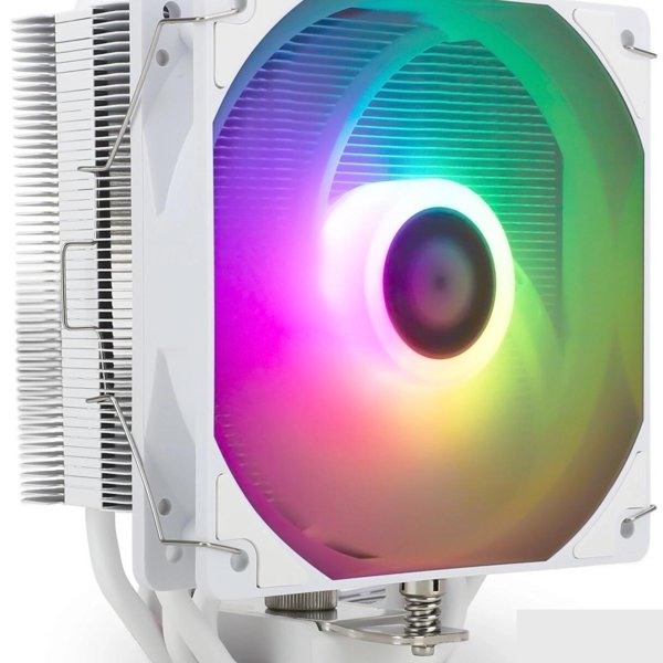 Thermalright Кулер Assassin King 120 SE White ARGB  LGA115X/1200/1700/AM4/AM5 (120mm ARGB PWM Fan, 5 тепл. трубок 6мм) / TRAK120SEAW