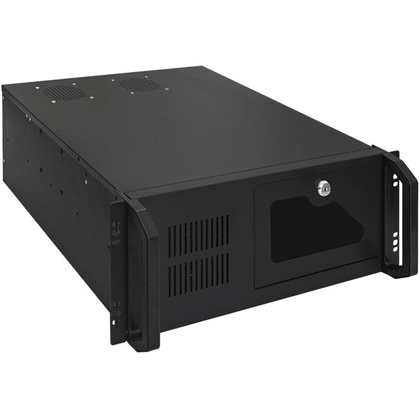 Exegate EX300081RUS Серверный корпус ExeGate Pro 4U450-26/4U4020S <RM 19", высота 4U, глубина 450, БП 600PAS, USB>