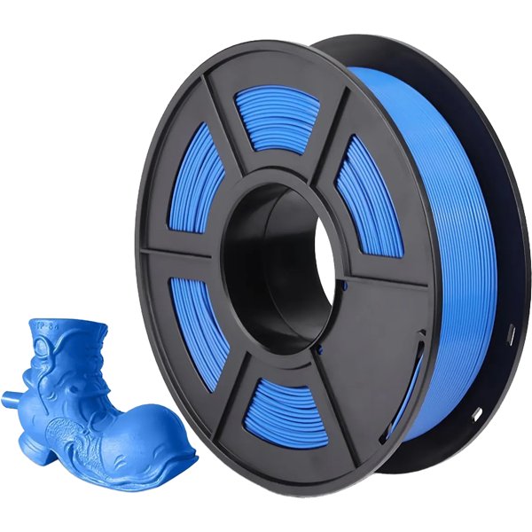 Филамент NVPRINT PLA Blue Grey для 3D печати диаметр 1.75мм  длина 330 метров  масса 1 кг