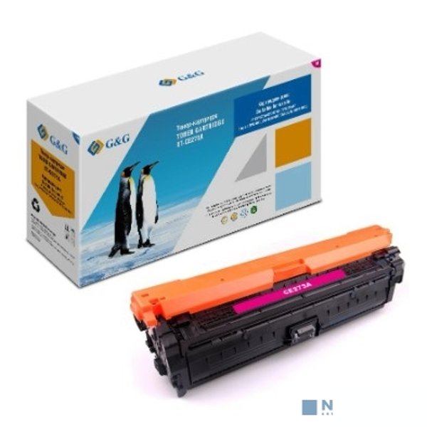 Картридж лазерный G&G GG-CE273A пурпурный (15000стр.) для HP LJ Ent CP5525