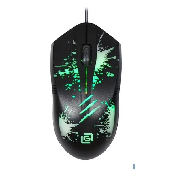 Мышь Оклик 399M STIGMA черный оптическая (1000dpi) USB (3but)