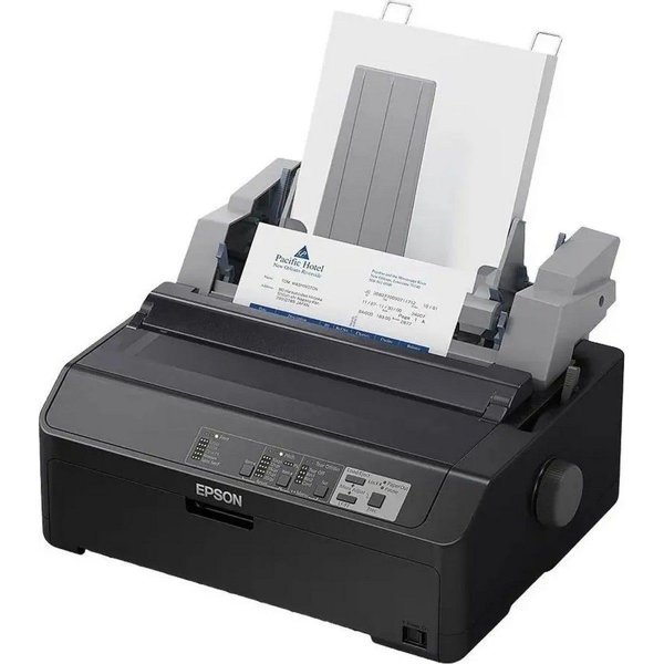 Принтер матричный Epson FX-890II черно-белая печать, A4, цвет черный [c11cf37402]