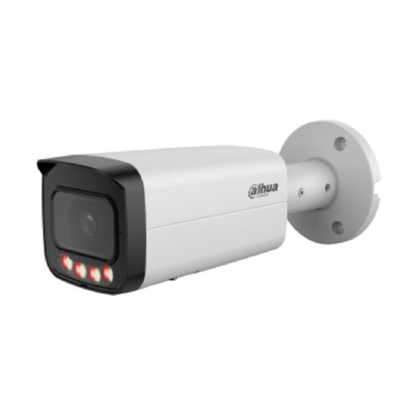 DAHUA DH-IPC-HFW5559TP-ASE-IL-0600B Уличная цилиндрическая IP-видеокамера 5Мп; 1/2.7” CMOS; объектив 6мм; видеоаналитика: SMD 4.0 AcuPick ИК 80м, LED 60м; тревожные IP67, IK10 металл