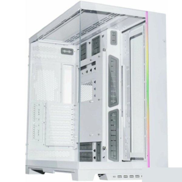 Корпус Lian-Li O11 Dynamic EVO XL белый без БП ATX 11x120mm 9x140mm 4xUSB3.0 audio