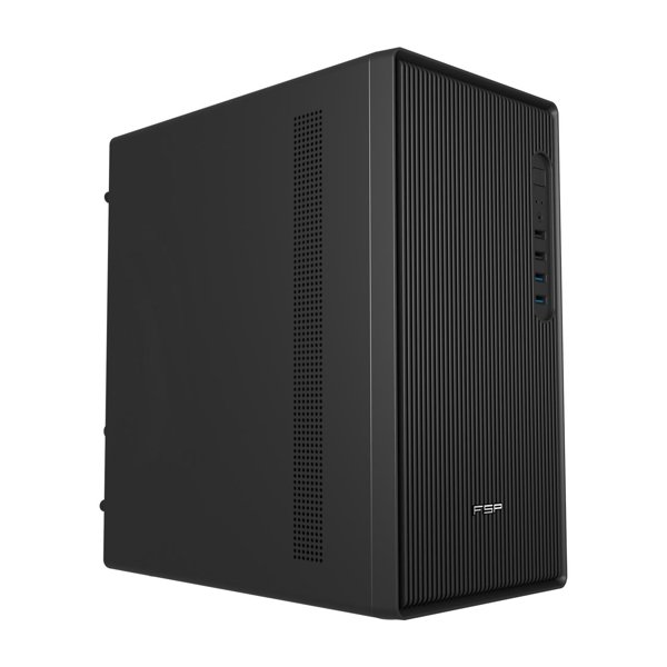 FSP Корпус mATX Minitower S120-B, USB3.0 x 2/USB2.0 x 2,  Black