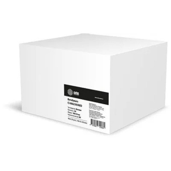 Фотобумага Cactus CS-MA6250500ED, A6, для струйной печати, 500л, 250г/м2, белый, покрытие матовое /матовое