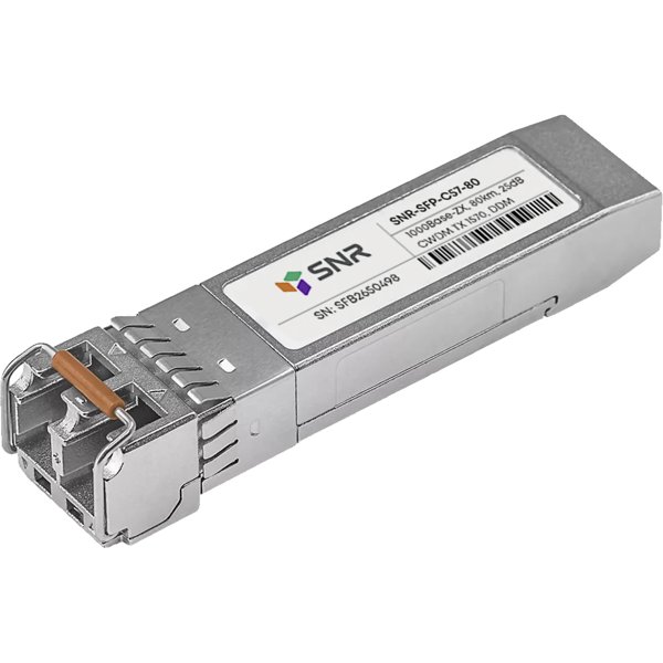 SNR SNR-SFP-C57-80 Модуль SFP CWDM оптический, дальность до 80км (25dB), 1570нм