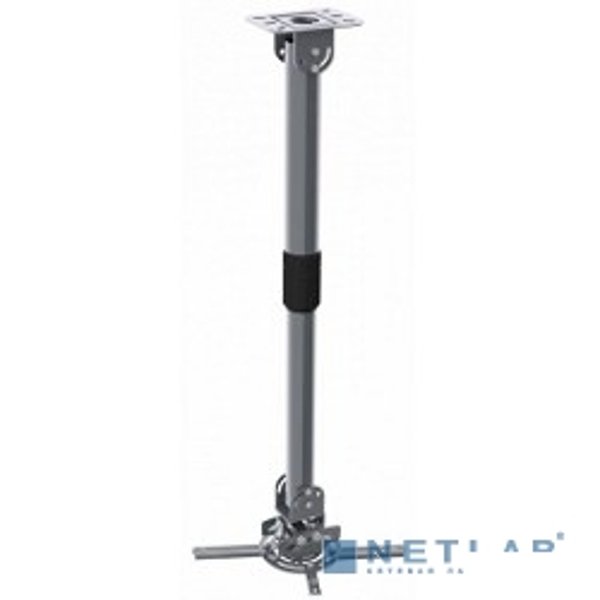 Cactus CS-VM-PR16L-AL серебристый Кронштейн для проектора макс.13.6кг настенный и потолочный поворот
