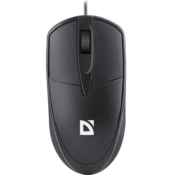 Defender Trace MB-989 {Проводная оптическая мышь, черный, 1000 dpi} [52989]