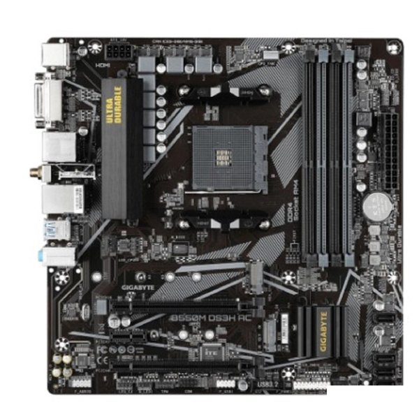 Gigabyte B550M DS3H AC {Soc-AM4 AMD B550 mATX}