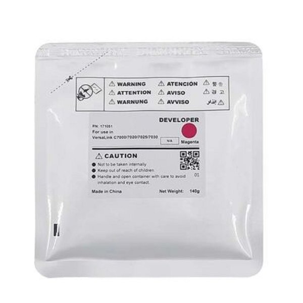 Девелопер для XEROX VersaLink C7000/C7020/C7025/7C030 (CET) Magenta, 140г, 400000 стр., CET171051