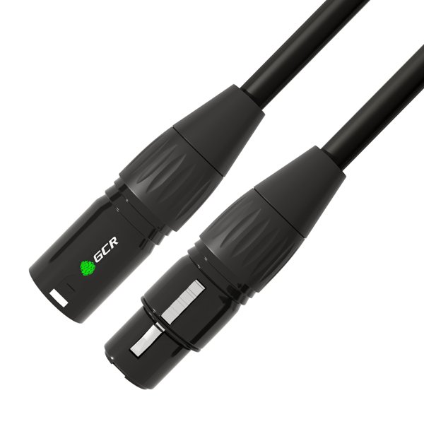 Greenconnect XLR M - XLR F 7м чёрный