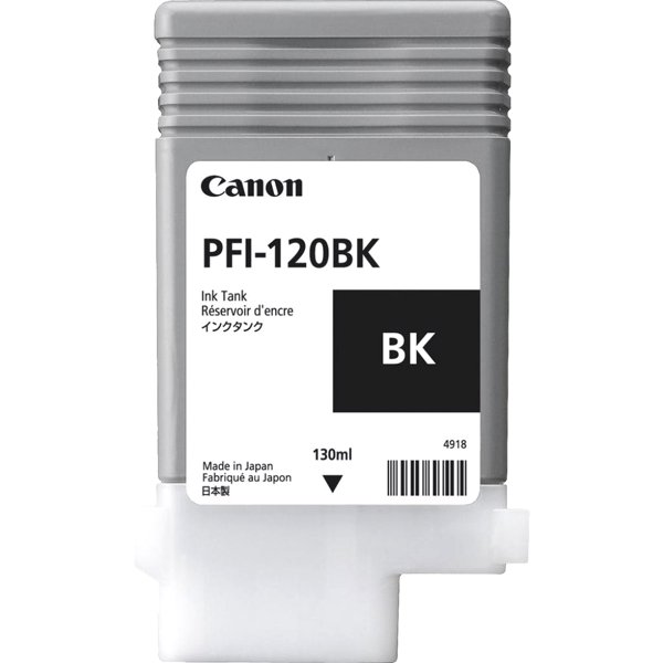 Canon PFI-120BK 2885C001  Картридж для  TM-200/TM-205/TM-300/TM-305, 130 мл. чёрный