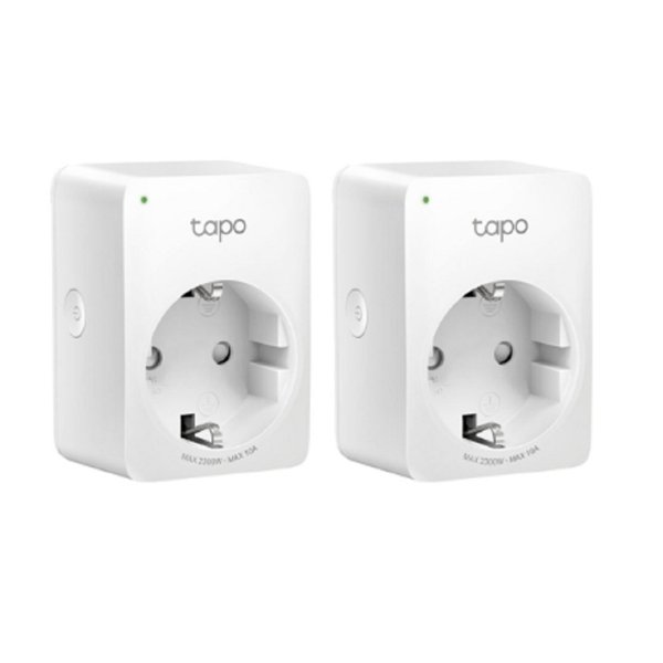 TP-Link Tapo P100(2-pack) Умная мини Wi-Fi розетка, 2 шт.