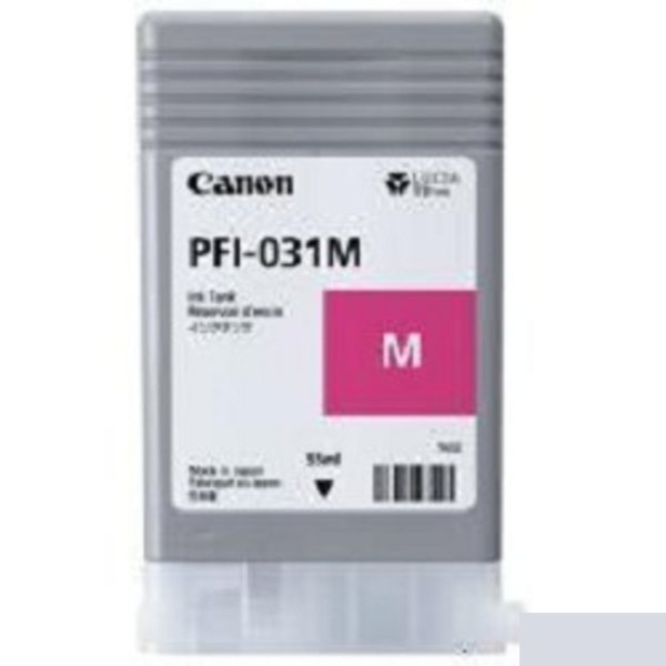 Чернила пигментные, Canon, Pigment Ink PFI-031 Magenta, ( 6265C001 ), для TM240/TM340