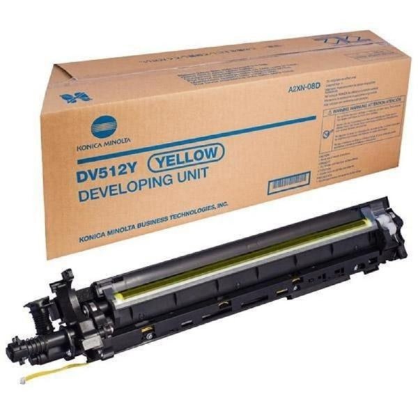 Konica minolta DV-512Y Девелопер, Yellow {C224/C284/C364/C454/C554/е-серия}