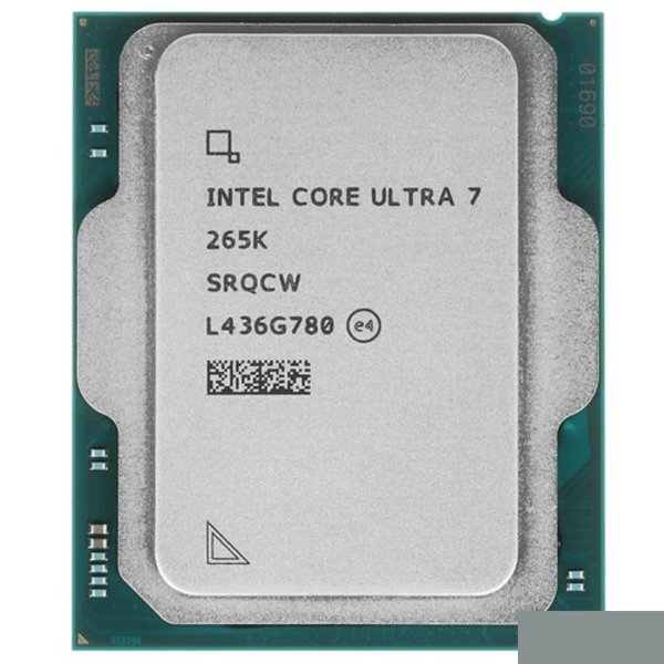 Товар с витрины. Протестирован. Центральный Процессор Intel Core Ultra 7 265K OEM (Arrow Lake, C20(12EC/8PC)/T20, 3,3/5,5GHz, GPU Intel Graphics, L2 36Mb, Cache 30Mb, TDP 125/250W, S1851)
