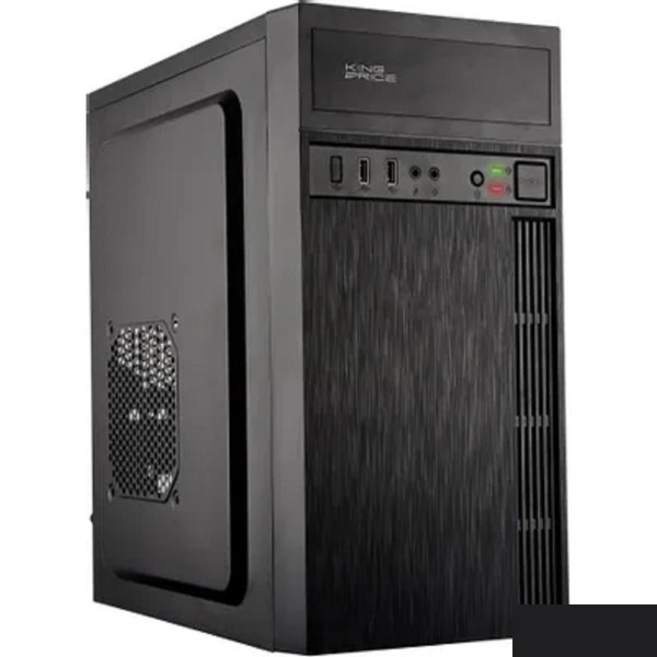 Корпус KingPrice KPCC-MN210 черный без БП mATX 1x80mm 2x120mm 2xUSB2.0 audio