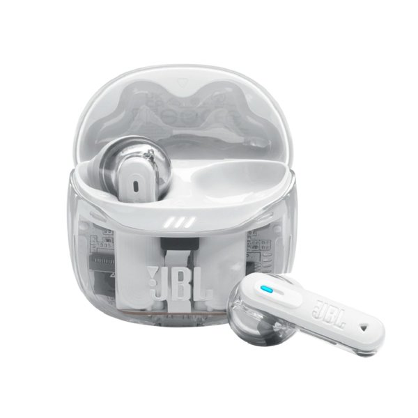 Наушники JBL, модель Tune Flex 2 Ghost -  призрачно-белый