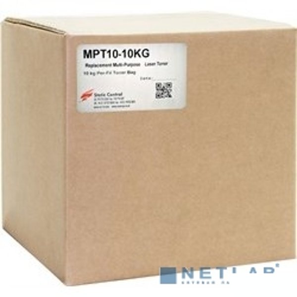 Тонер Static Control MPT10-10KG черный флакон 10000гр. для принтера НР LJ P1005/1006/1505/ 1606/ P1102/1322/M125 (SC)