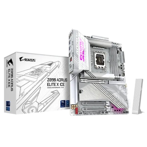 Gigabyte Z890 AORUS ELITE X ICE {Socket 1851, Intel®Z890, 4xDDR5-6400, 3xPCI-Ex16, 4xSATA3}