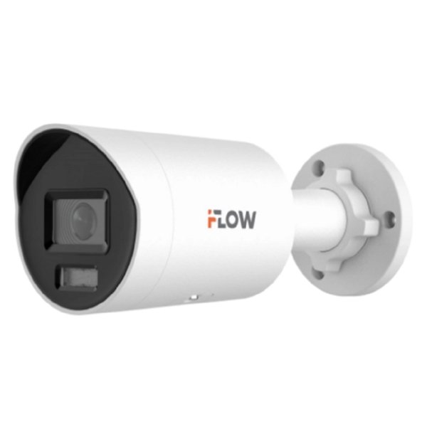 iFLOW F-IC-2122C2M(2.8mm) Value 2Мп уличная цилиндрическая IP-камера с гибридной Smart подсветкой до 40м и технологией SharpSense