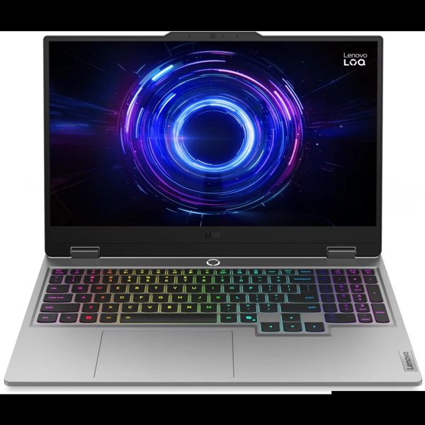 Lenovo LOQ 15IRX10 [83JE002BRK] Grey 15.6" {FHD i5-13450HX/16Gb/512Gb SSD/RTX5050 8GB/DOS}