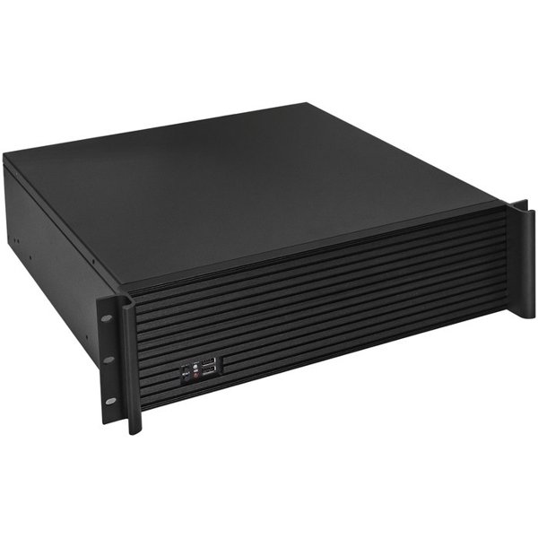 Exegate EX292696RUS Серверный корпус ExeGate Pro 3U450-08 <RM 19", высота 3U, глубина 390, БП 800ADS, USB>