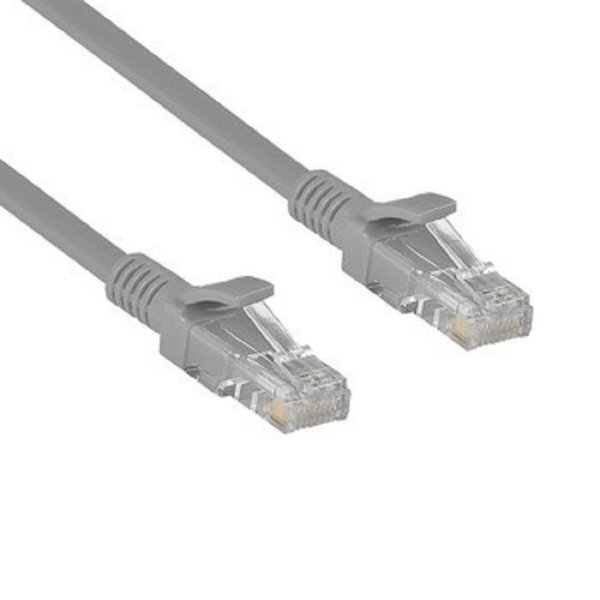 Exegate EX282013RUS Патч-корд медный UTP-RJ45-RJ45-5e-CU-3M-GY, UTP, cat.5e, 3м, серый