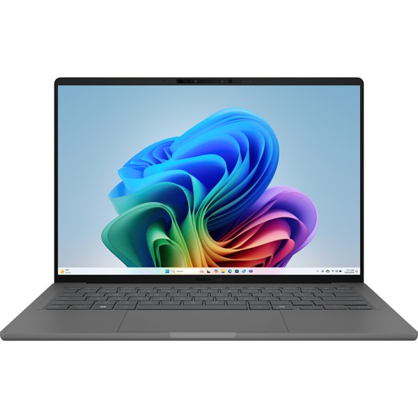 ASUS Zenbook 14 UX3407QA-QD267W [90NB1502-M00DN0] Gray 14" {OLED WUXGA Snapdragon X X1-26-100/ 16Gb/ SSD512Gb /Qualcomm Adreno/Windows 11 H}