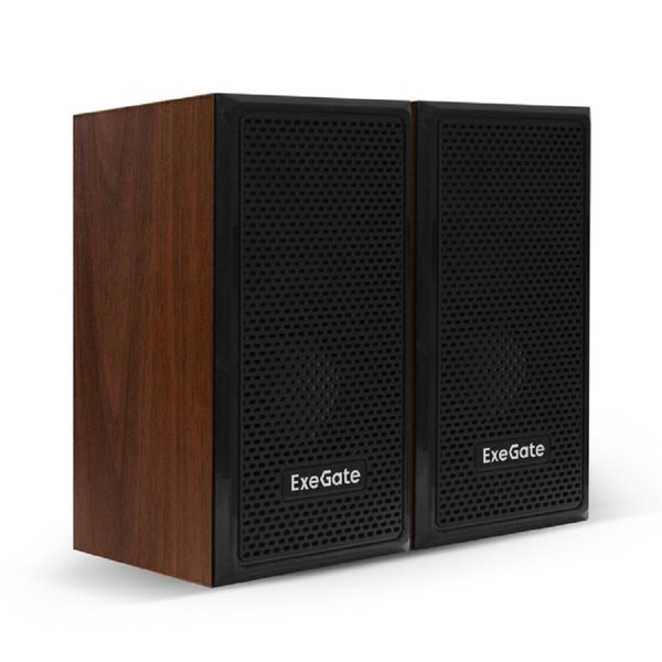 Exegate EX287058RUS Акустическая система 2.0 ExeGate Tango 312 (питание USB, 2х3Вт (6 Вт RMS), 80-20000Гц, светлое дерево)