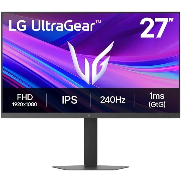 LCD LG 27" 27G440A-B {IPS 1920x1080 240Hz 1ms 178/178 400cd 1000:1 2xHDMI2.1 DisplayPort1.4 ACext}
