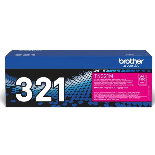 Brother TN-321M Картридж, Magenta HLL8250CDN/MFCL8650CDW, пурпурный, (1500стр)(TN321M)