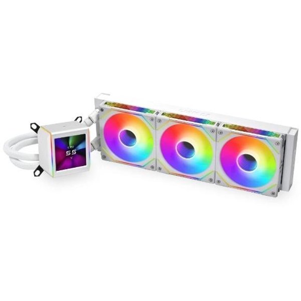 Кулер для процессора Lian Li Galahad II LCD SL-Infinity 360 White (G89.GA2ALCD36INW.00)