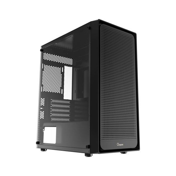 Case Ocypus Gamma C50 BK mATX / win / black / no PSU / Tempered Glass