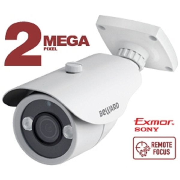 BEWARD B8182710RCVZ 2 Мп, 1/2.9'' КМОП SONY Exmor, 0.01 лк (день)/0.005 лк (ночь), DWDR, H.264/MJPEG, 1920x1080, 25 к/с, моторизованный объектив