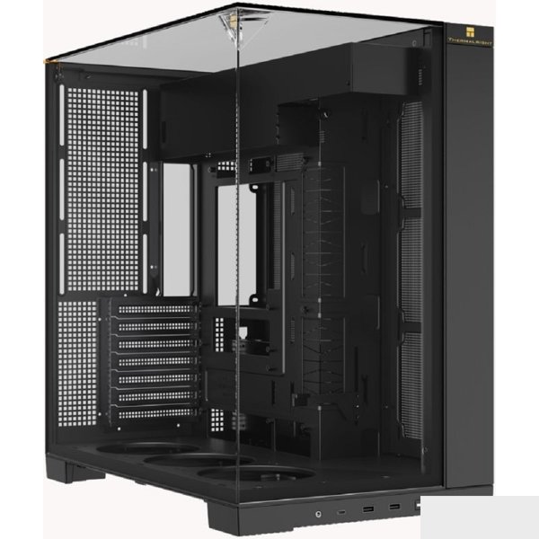 Thermalright Корпус TR-A70 / Black / TG / USB TYPE-C / W/O fans / ATX  / TRA70B